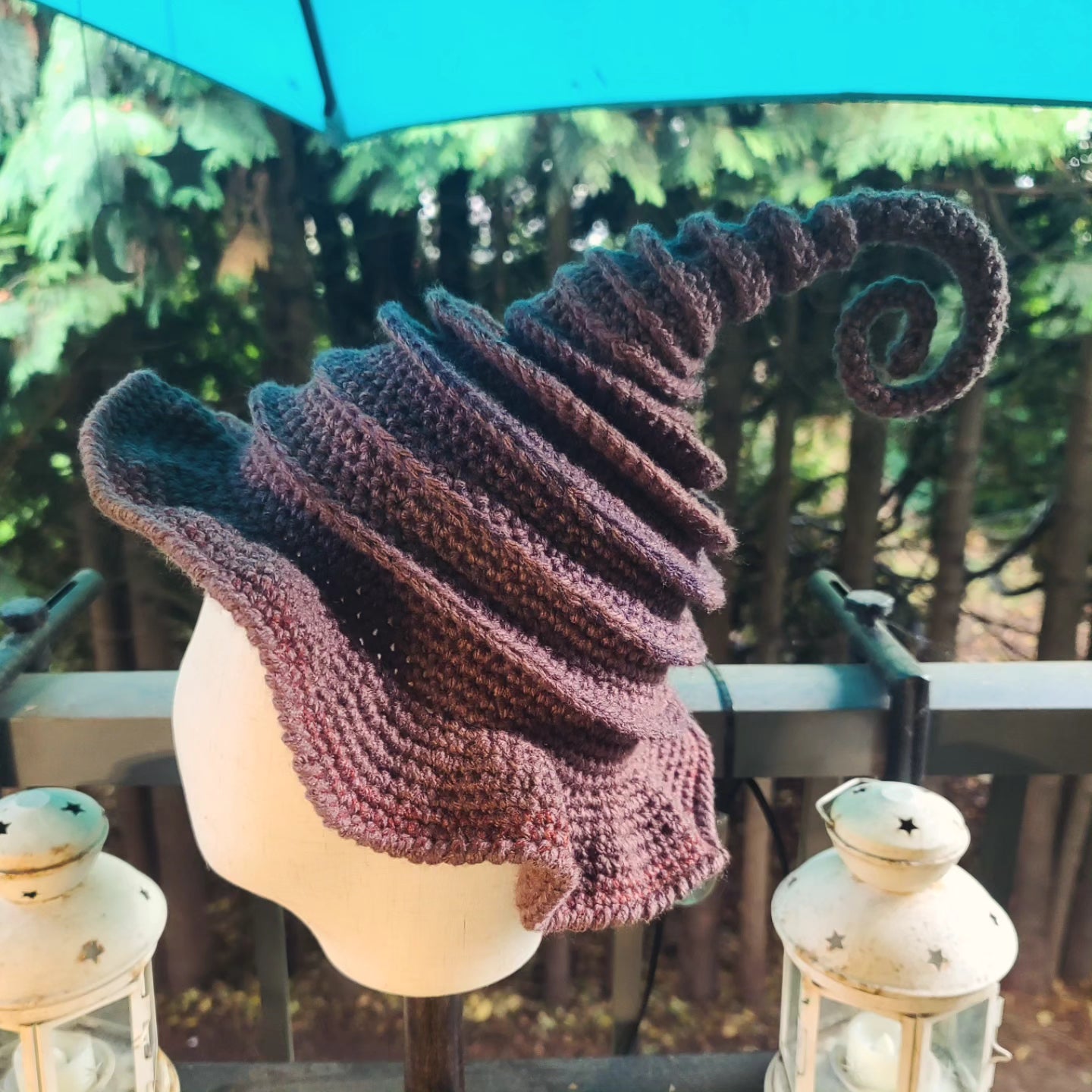 *Witch/Wizard Hat - kids (Brown)