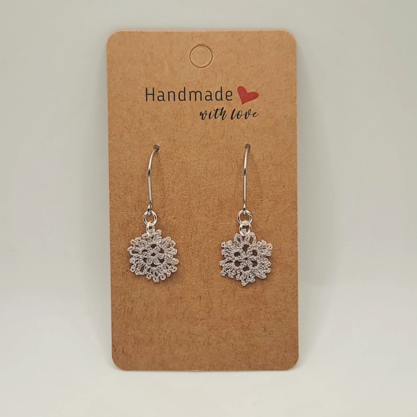 *Microcrochet snowflakes