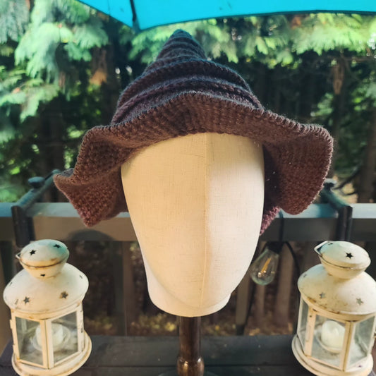 *Witch/Wizard Hat - kids (Brown)