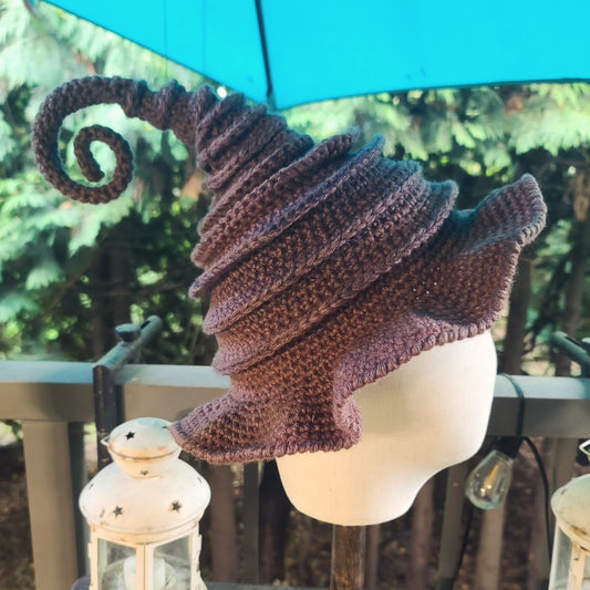 *Witch/Wizard Hat - kids (Brown)